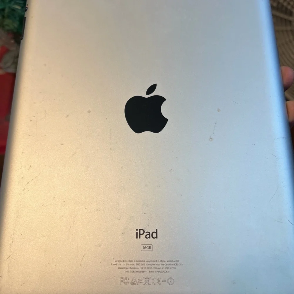 Apple Tablet with Black Bezel